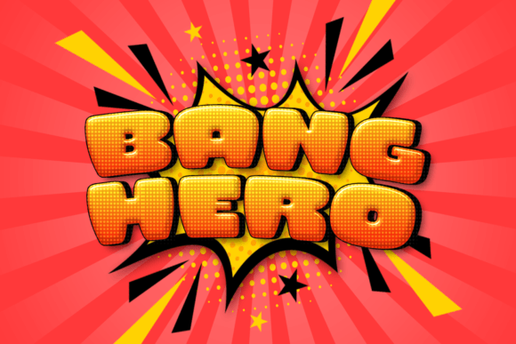 Bang Hero Review: A Playful Comic-Style Display Font for Bold Branding