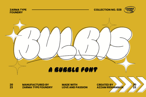 Bulbis: A Bold Display Font for Modern Editorial Design