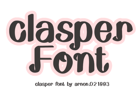 Clasper: The Playful Display Typeface for Scroll-Stopping Social Graphics