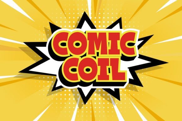 Comic Coil Review: A Bold Display Font for Playful Branding