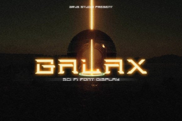 Galax Display Font: Elevating Sci-Fi Web Design