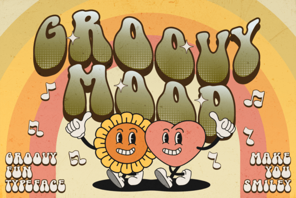 Groovy Mood: The Retro Display Font for Modern Web Design