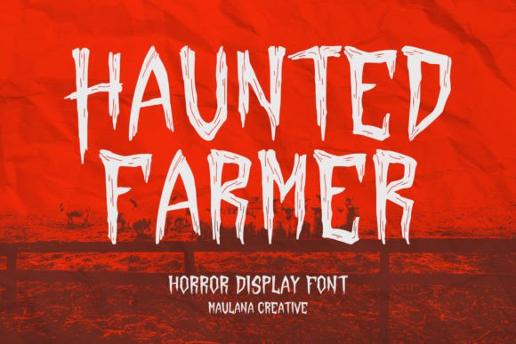 Haunted Farmer: A Web Designer’s Take on Horror Display Typography