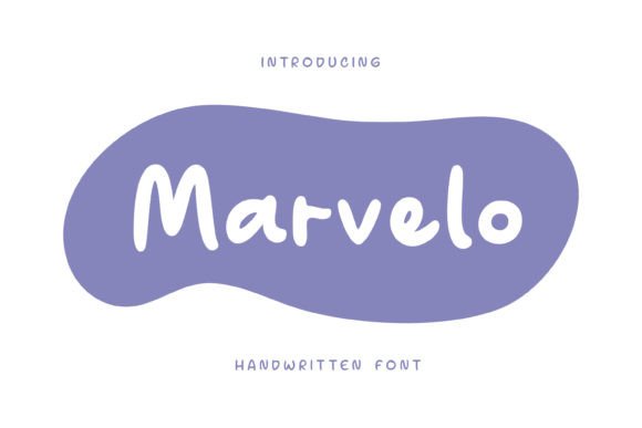 Marvelo: A Fun Comic Display Font for Bold Brand Identity Projects