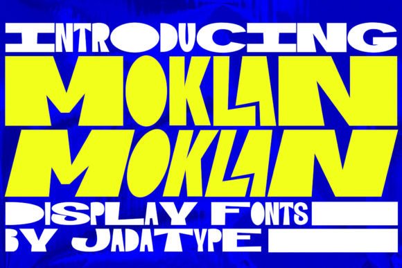 Moklan: The Bold Display Typeface for Scroll-Stopping Campaigns