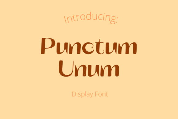 Punctum Unum Typeface Review: Sharp Angles for Bold Branding
