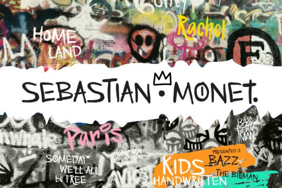 Sebastian Monet: A Street-Style Display Font for Bold Web Design