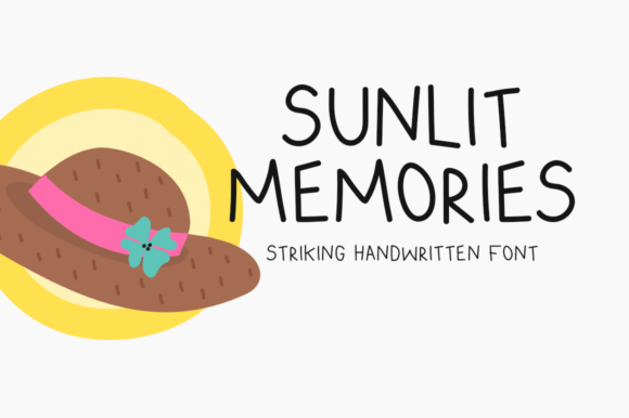 Sunlit Memories: The Handwritten Font That Elevates Small Business Branding