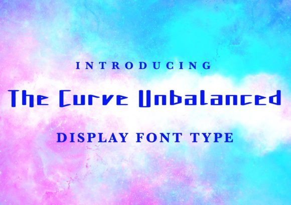 The Curve Unbalanced: Elevating Campaign Visuals with a Bold Display Typeface