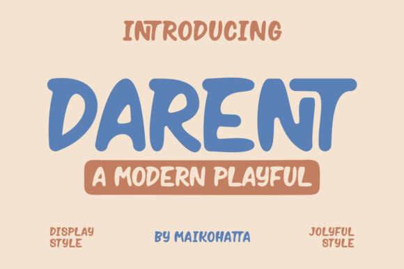 Why Darent Is the Modern Display Font Your Brand Needs