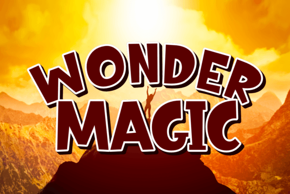 Wonder Magic Typeface: Elevating Editorial Design and Reader Engagement
